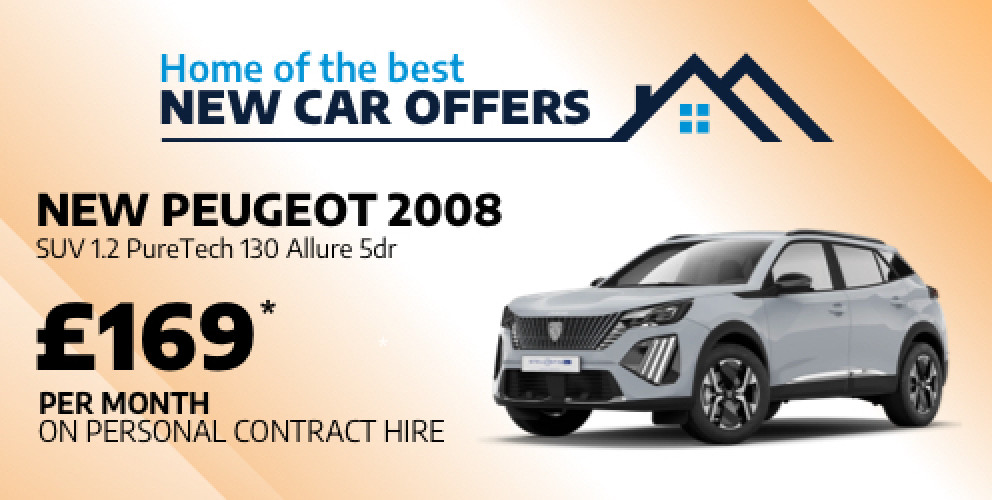 New Peugeot 2008 - £169 Per Month