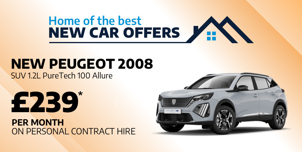 New Peugeot 2008 - £239 Per Month