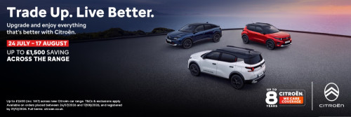Citroën Sales Event - Save up to £1,500