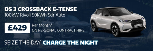 DS 3 CROSSBACK E-Tense - Personal Contract Hire Offer