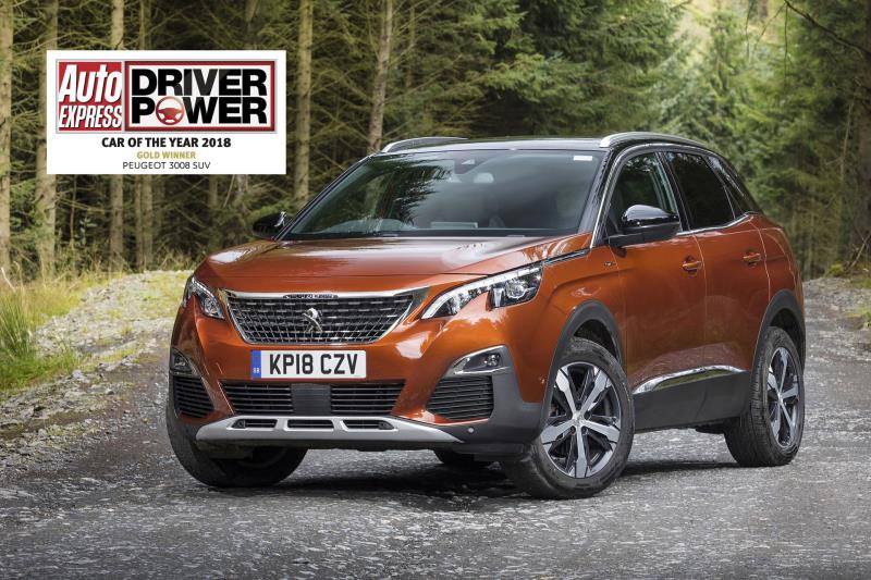 Peugeot 3008 SUV wins Auto Express Car of the Year