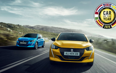 All-New Peugeot 208 Named “Car Of The Year 2020