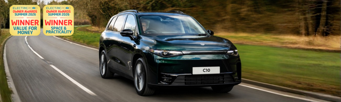 LEAPMOTOR C10 SCOOPS DOUBLE HONOURS IN ELECTRIC ROAD UK EV OWNERS POLL AWARDS SUMMER 2026