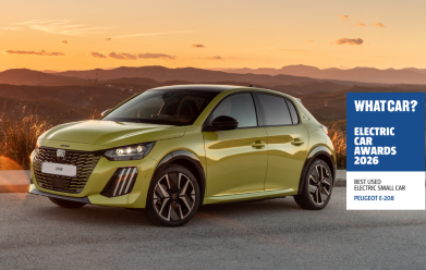 Peugeot E-208 Named What Car? Best Used Electric Small Car 2026